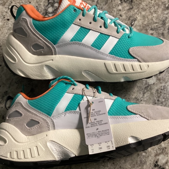 Mens Adidas ZX 22 Boost Shoes Size 11 - Picture 4 of 11